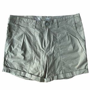 Mountain Hardwear Wandering Shorts Women’s 8 Mid Rise Stretch 32x6 Olive